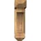 Ekena Millwork Imperial Arts and Crafts Smooth Bracket w/ Offset Brace, Western Red Cedar, 5 1/2"W x 16"D x 20"H BKT0604X16X20IMP03SWR - alternate 2